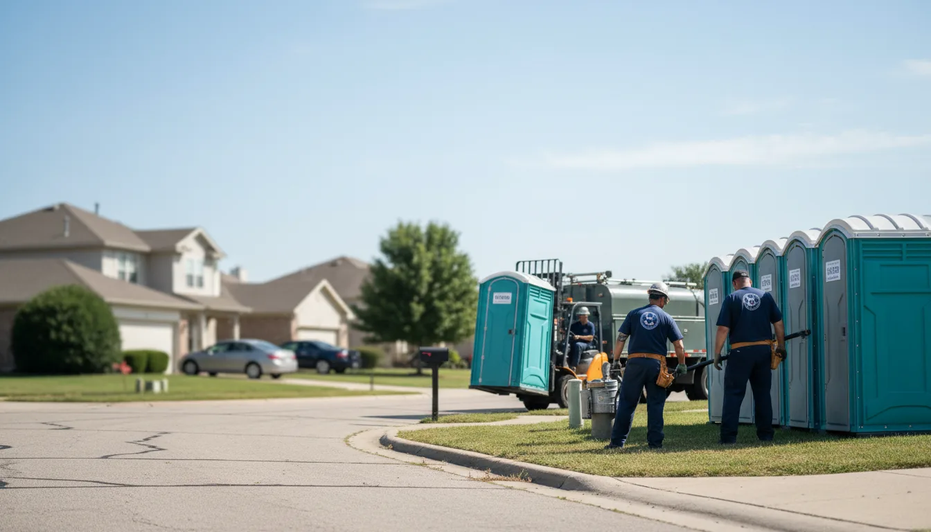 Porta Potty Rental in Nardin, OK near me